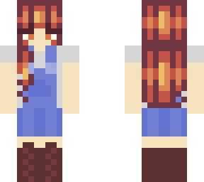 cute overall girl