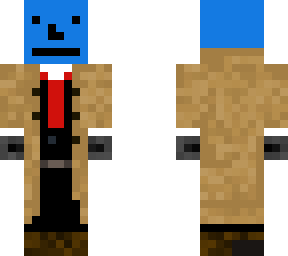 detective blue man
