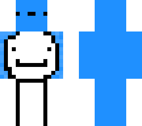 dream but with a cute face and blue