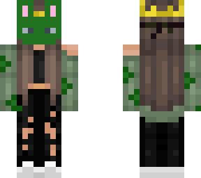 edited stpatricks mask girl