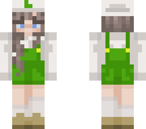 fire luigi girl