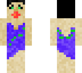 girl in blue