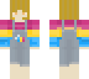 gold haired overall boy