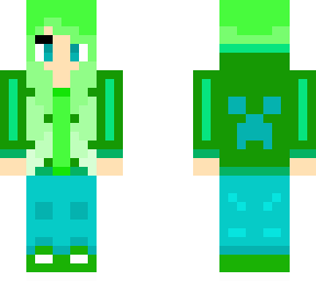 green girl