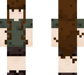 green shirt girl
