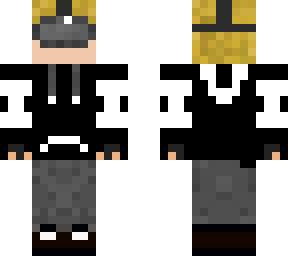 guy with vr headset, remaster. black and whit sweater(blonde)