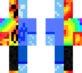 half ice, half lava preston