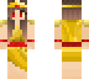 hanna's gold queen skin (crowhollow smp)