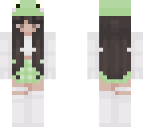 ileana frog skirt yes frog green