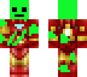 iron man as a alien damaged