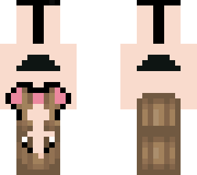 kawaii girl upside down version