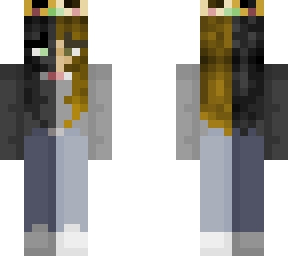 me crossed with ranboo/ enderman