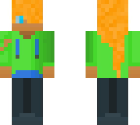 my first non-steve skin but girl