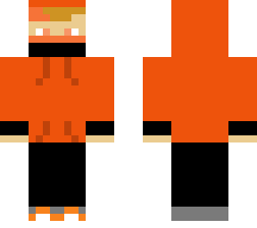 orange jacket