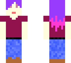 purple girl
