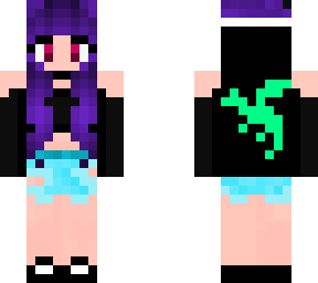 purple girl