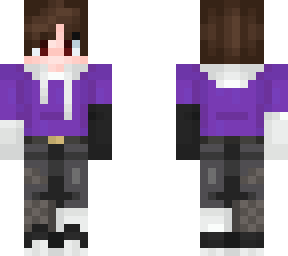 purple hoodie