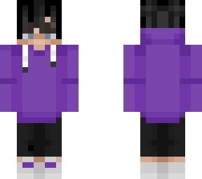 purple hoodie