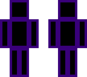 purple outline