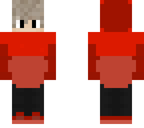 redperson no glasses