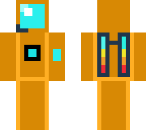 space man/scuba diver suit mk2 orange