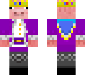 technoblade but purple
