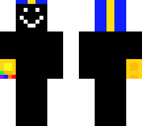 thanos with black smiley <3