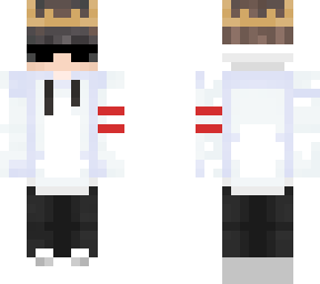 the white hoodie king
