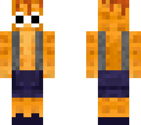 waffle in suspenders