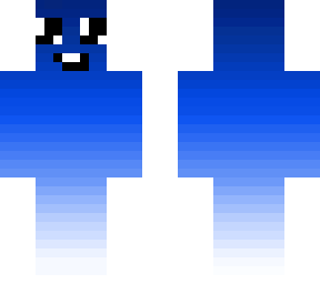 weird blue guy