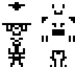 white & black trouble