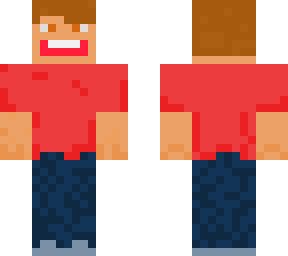 young boy (red & blue)