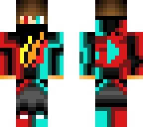 youtube boy with fire merch and mask