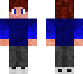 basic blue top boy