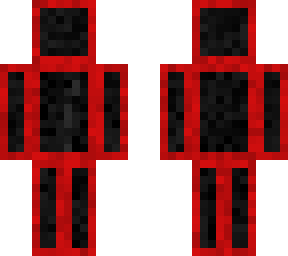 black and red