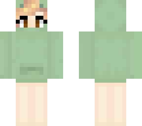 blonde, female frog girl