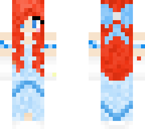 blue ball dress