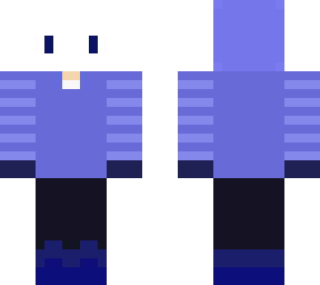 blue boy with mask