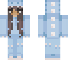 blue onesie dino