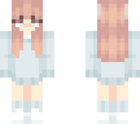 blue sweater
