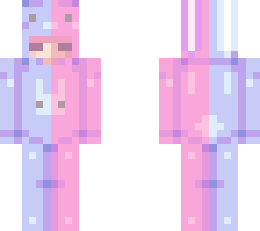 bunny onesie / pink blueberry