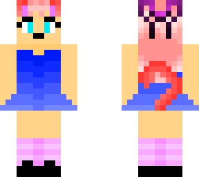 chica del vestido