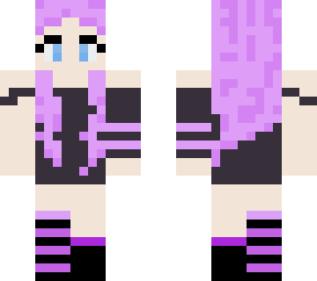 chica morada