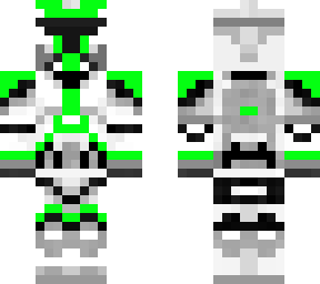 clone trooper 2.0 neon green