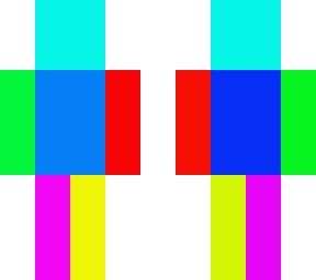 colorful man. ( this took me no time at all its fine if u dont like it)