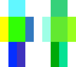 colorful man
