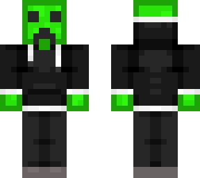 creeper with hoodie
