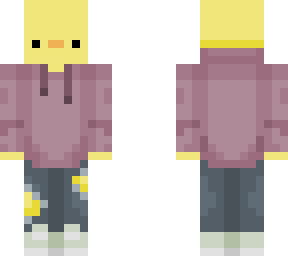 duck in hoodie