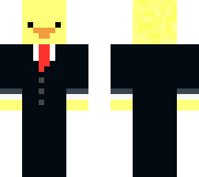 duck in suit