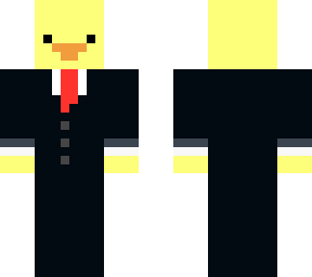 duck in suit